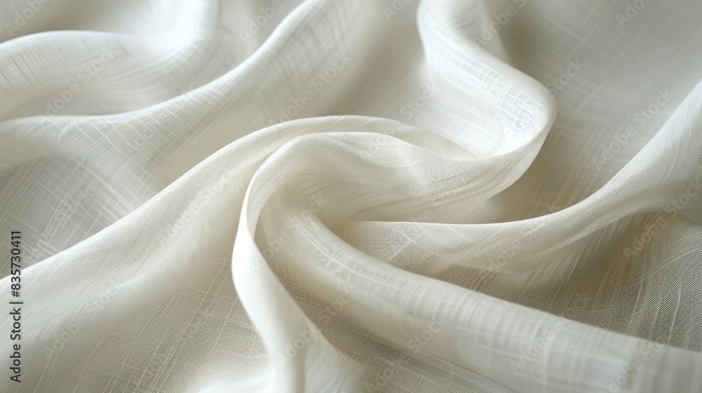 Texture of waving rough fabric with blank pattern Texture of waving rough fabric with blank pattern