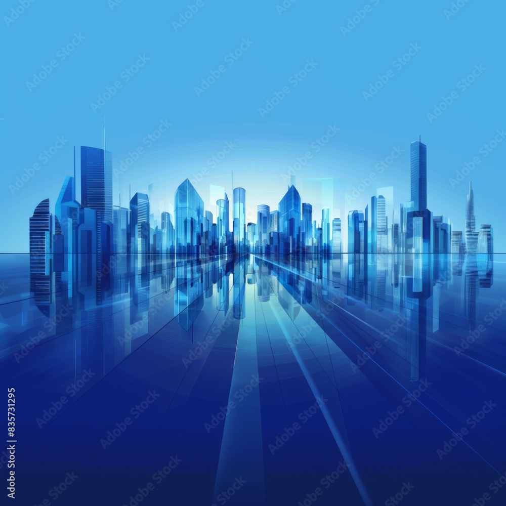 Brightly Illustrated Future City Skyline with Vector Buildings, abstract graphic, banner design, brochure, pattern design, web, background template Brightly Illustrated Future City Skyline with Vector Buildings, abstract graphic, banner design, brochure, pattern design, web, background template