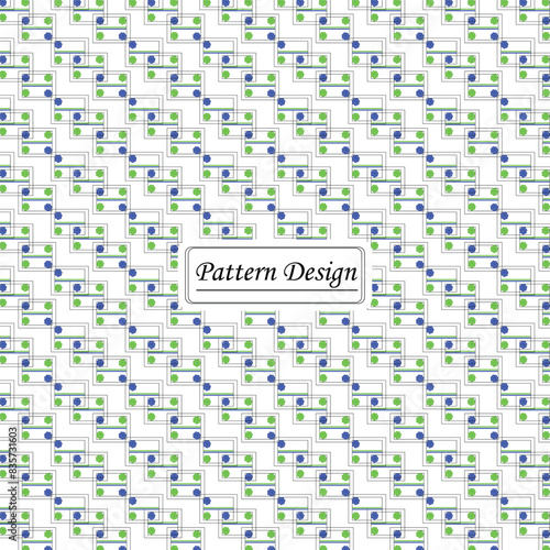 Hand drawn decorative vintage pattern