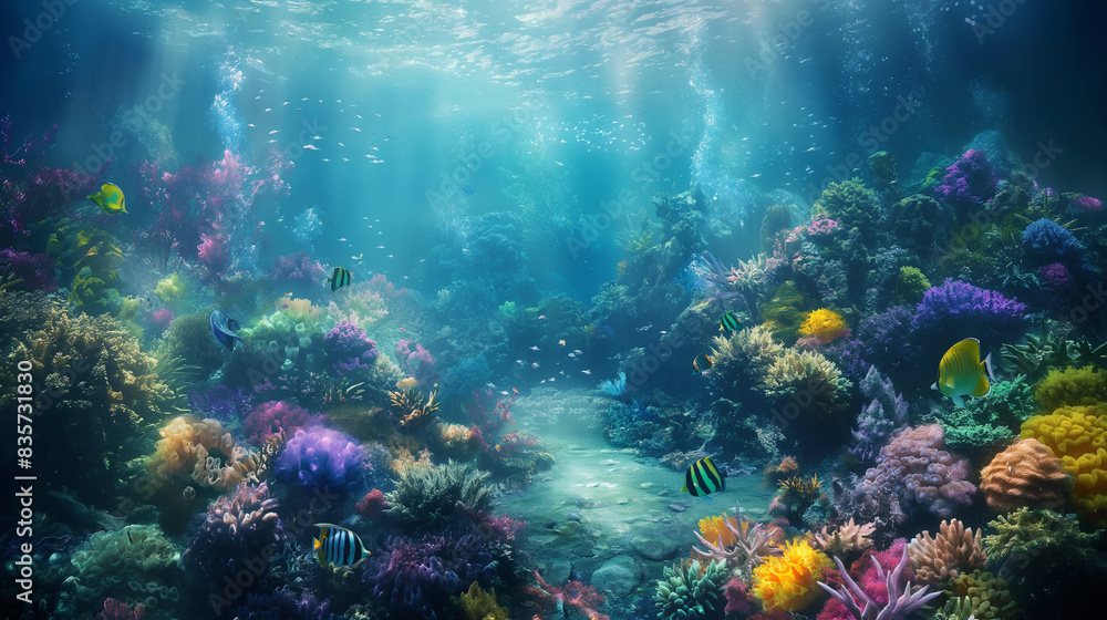 Beautiful Underwater world Beautiful Underwater world