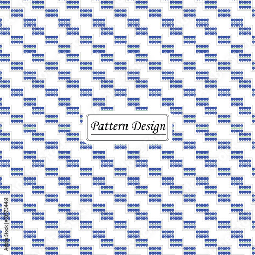 Hand drawn decorative vintage pattern
