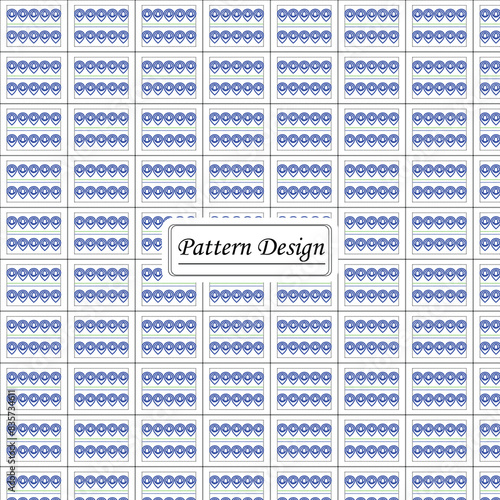 Hand drawn decorative vintage pattern