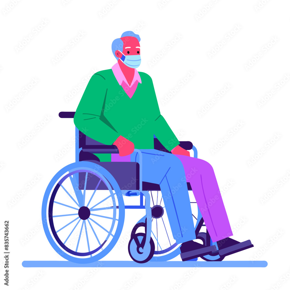 a very elderly man sitting in a wheelchair. a very elderly man sitting in a wheelchair.