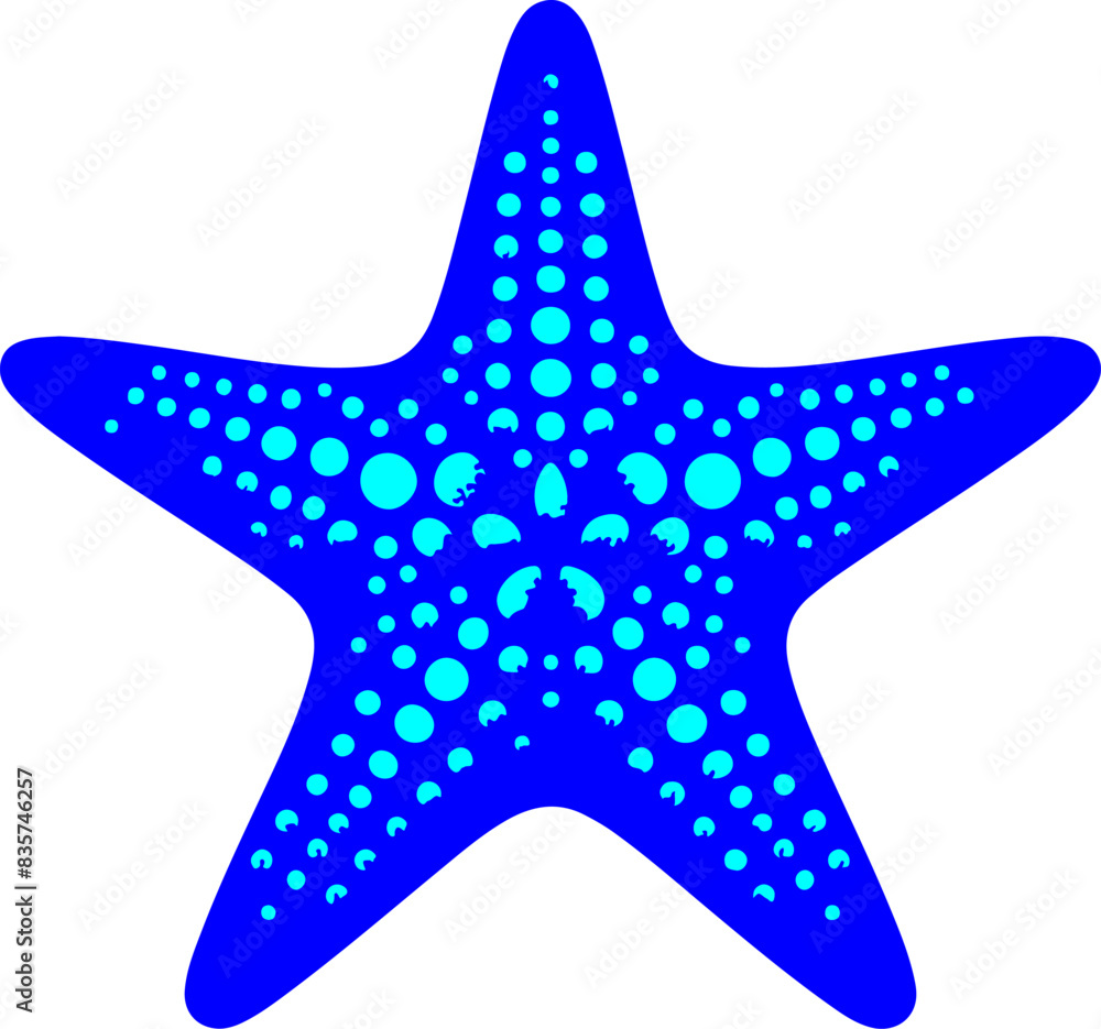 Ilustration Starfish Logo Design Silhouette with simple color, suitable for t-shirt, icon or wallpaper Ilustration Starfish Logo Design Silhouette with simple color, suitable for t-shirt, icon or wallpaper