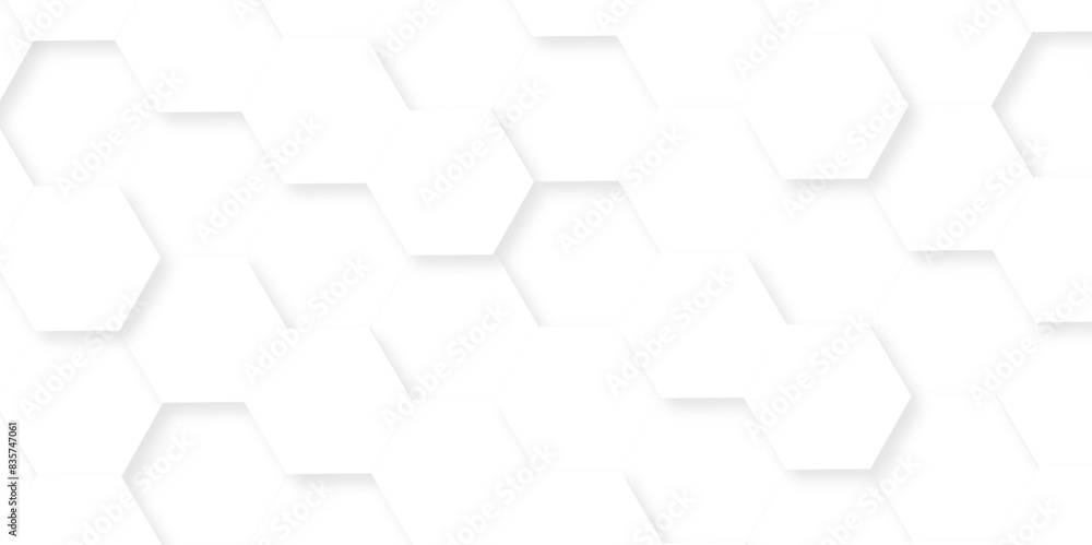 Abstract vector background with hexagonal wall hexagon polygonal pattern background. seamless bright white minimal abstract honeycomb background.
Abstract vector background with hexagonal wall hexagon polygonal pattern background. seamless bright white minimal abstract honeycomb background.
