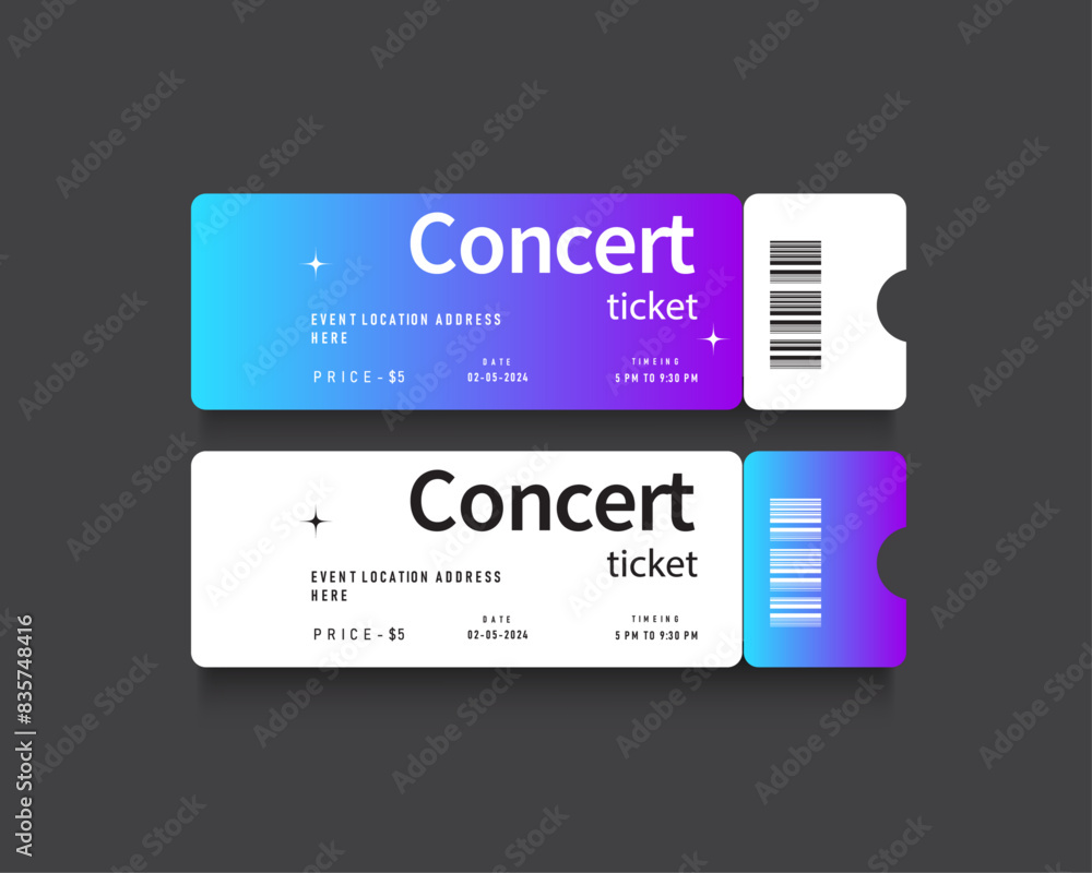 Pass ticket template Pass ticket template