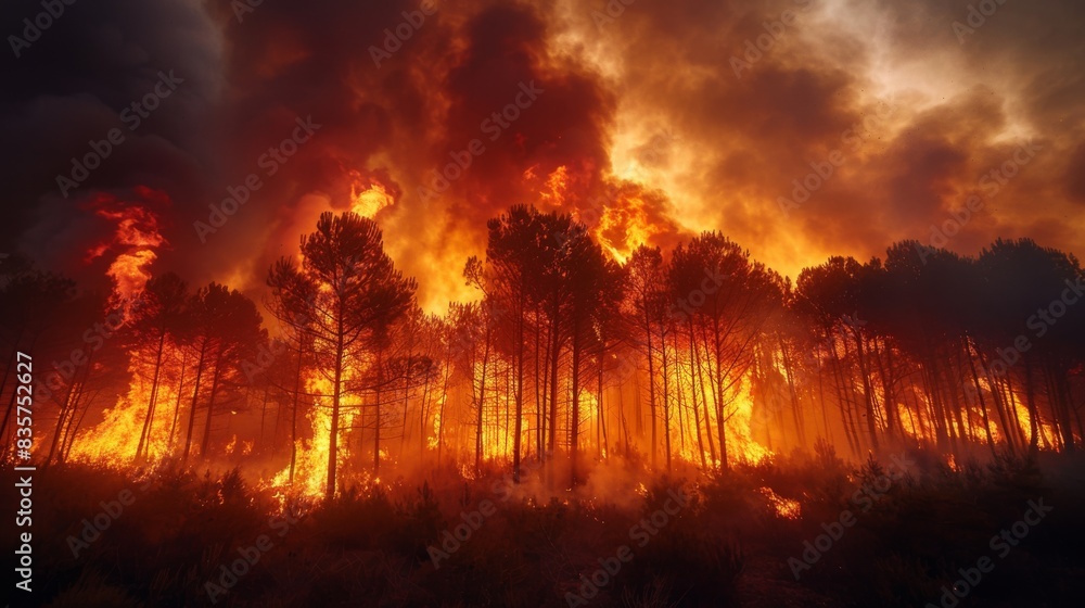 Feu de forêt Feu de forêt