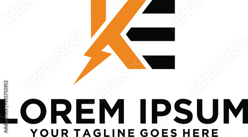 Electricity Energy Letter KE logo