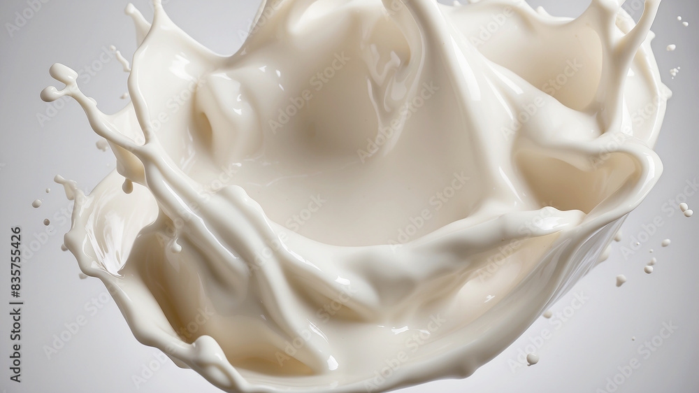white milk splashes white milk splashes