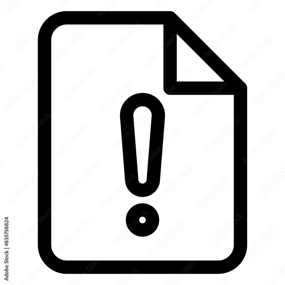 file line icon vector illustration isolated on white background file line icon vector illustration isolated on white background