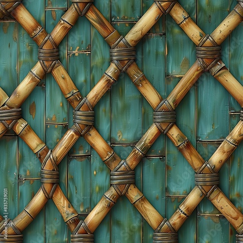 Lattice bamboo  photo