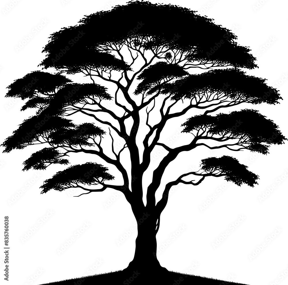 Obraz premium Black Tupelo Tree icon 5