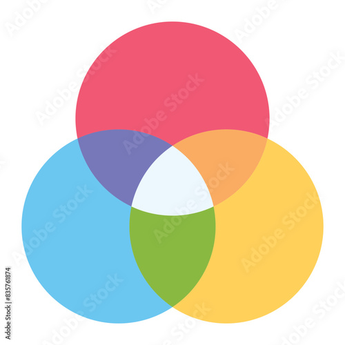 rgb icon for illustration