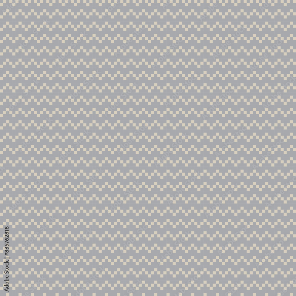 Neutral Colour Chevron Fair Isle Seamless Pattern Design Neutral Colour Chevron Fair Isle Seamless Pattern Design