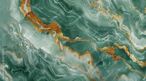Green Onyx color marble luxury, with gold streaks, website background
