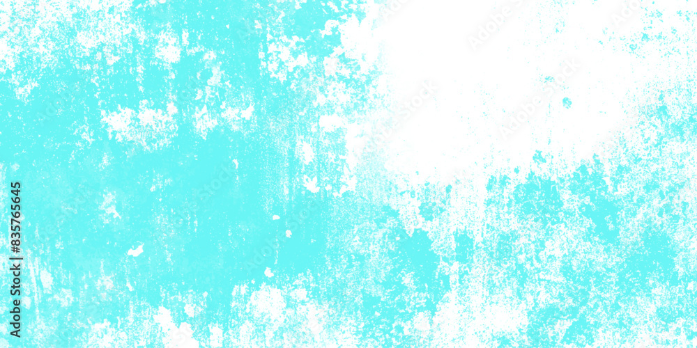 Cyan abstract grunge old concrete wall texture stain isolated overlay decorative vintage background. Cyan abstract grunge old concrete wall texture stain isolated overlay decorative vintage background.