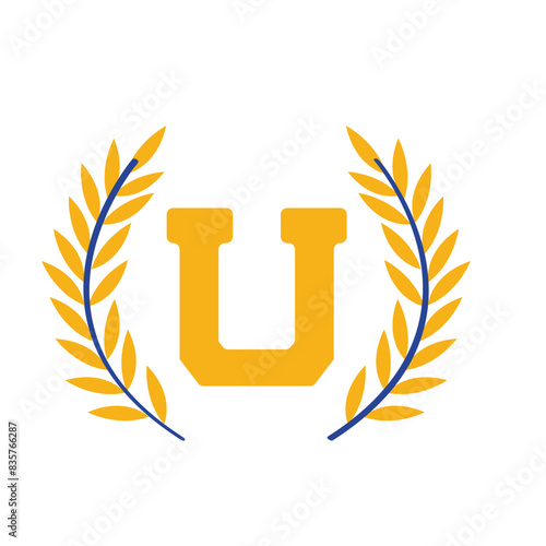 University  laurel-leaves