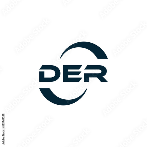 Free Download DER logo. D E R design. White DER letter. DER, D E R letter logo design. D E R letter logo design in FIVE, FOUR, THREE, style. letter logo set in one artboard. D E R letter logo vector design. - GFXLoad