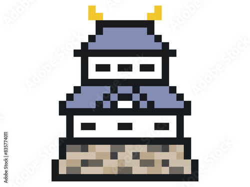 お城のドット絵