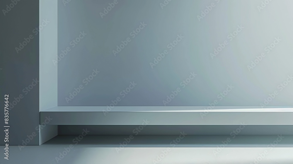 Empty gray studio background. Can use for displaying and presentation product. Empty gray studio background. Can use for displaying and presentation product.