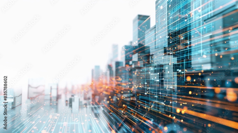 hologram of data technology Structure background. 3d rendering 3d illustration . hologram of data technology Structure background. 3d rendering 3d illustration .