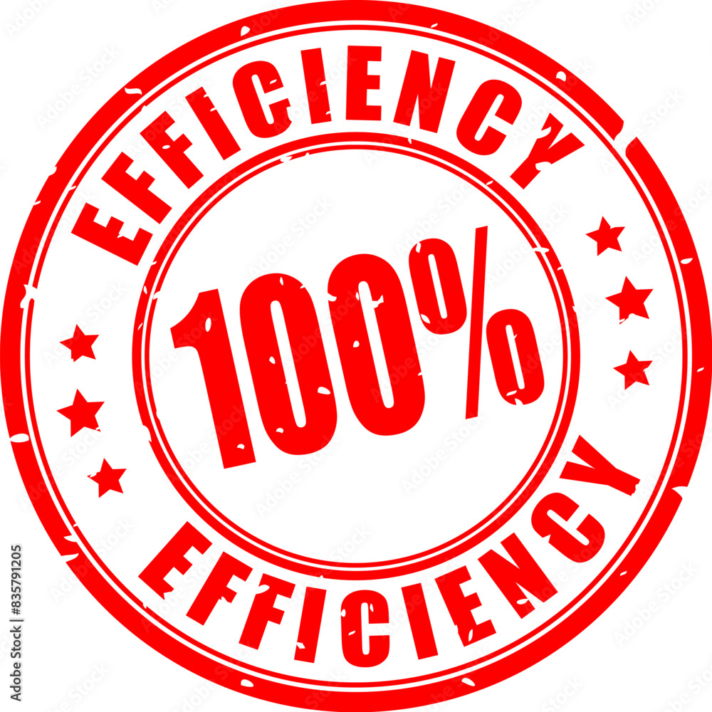 Efficiency guarantee business stamp Efficiency guarantee business stamp