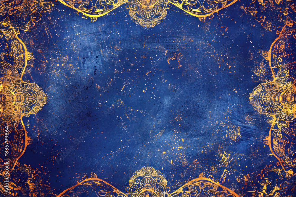 Mythical Beast Pattern with Enchanted Symbols and Radiant Light Mythical Beast Pattern with Enchanted Symbols and Radiant Light