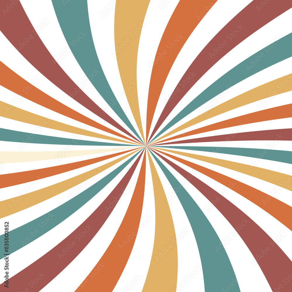 Retro Sunburst Simple Retro Sunburst Simple
