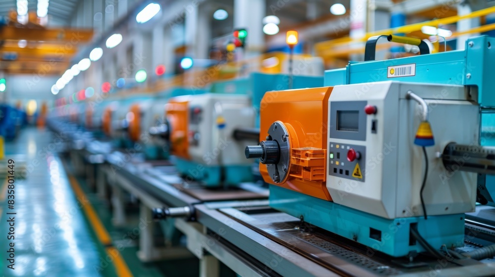 Automatic Machines in Factory Automatic Machines in Factory