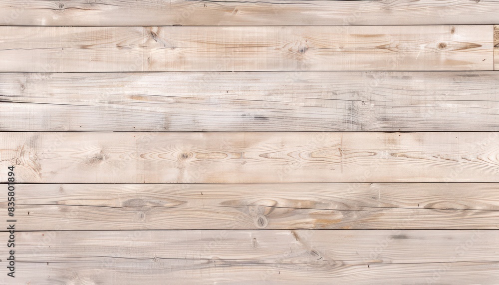 Naklejka premium light colored wooden plank wall or floor