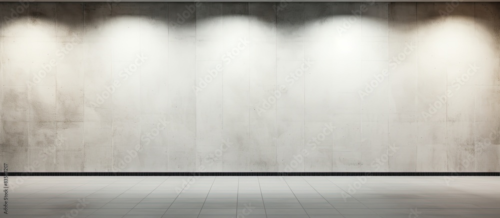 Art museum wall displaying frames with copy space image. Art museum wall displaying frames with copy space image.