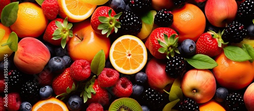 Nutritious fruit with copy space image.