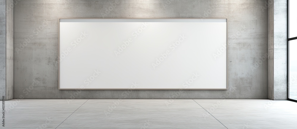 A businessman strolling with a blank space image in a contemporary art gallery, illustrating the idea of art and design. Copy space image. Place for adding text and design A businessman strolling with a blank space image in a contemporary art gallery, illustrating the idea of art and design. Copy space image. Place for adding text and design