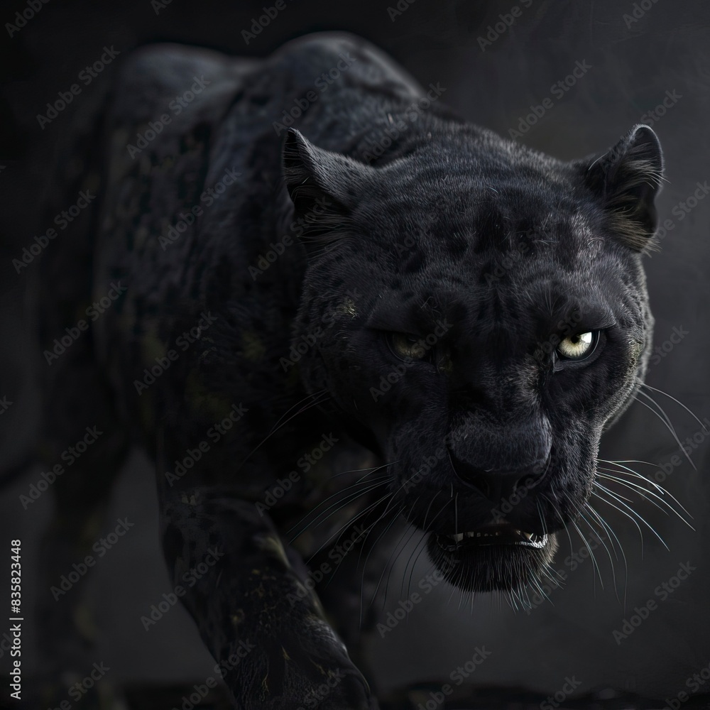 Obraz premium Black Panther lepard