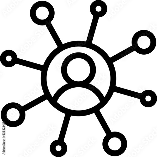 stakeholders Vector Icon Isolated.