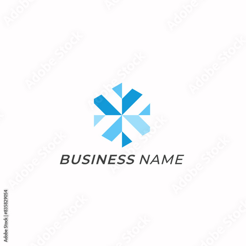design logo creative crystal diamond stone