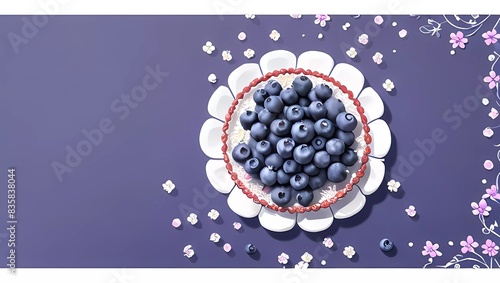 Blueberry Bliss: Nature's Tiny Treasures photo