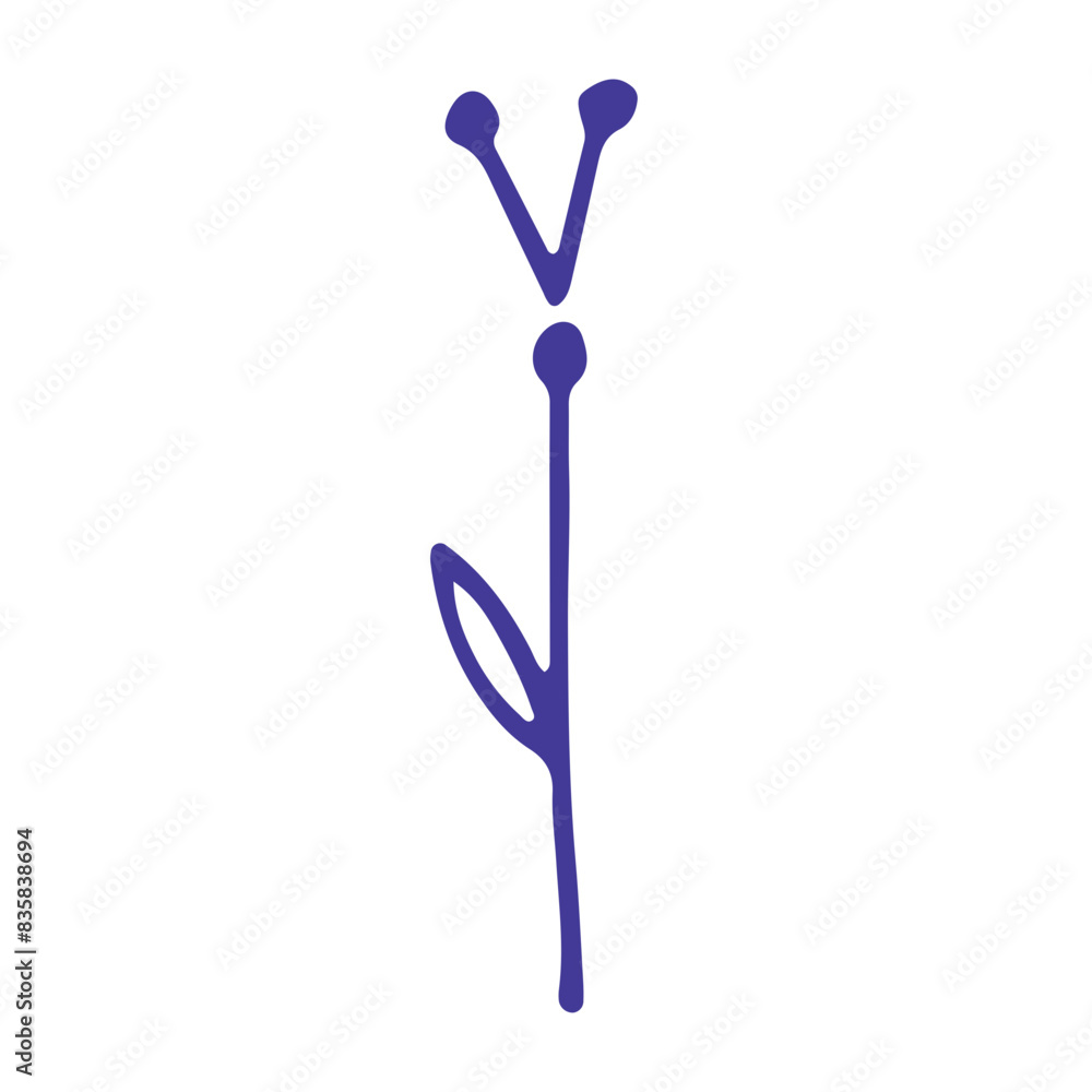 Abstract Line Art Hand Drawn Doodle Abstract Line Art Hand Drawn Doodle