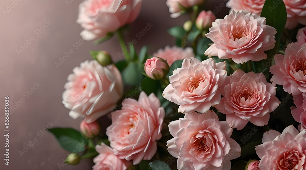 light pink flowers Valentines Day concept The beauty.generative.ai light pink flowers Valentines Day concept The beauty.generative.ai