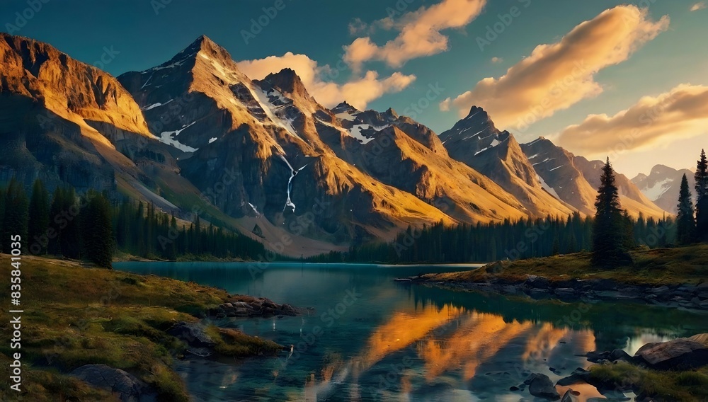 Fototapeta premium Beautiful scenery images for wallpaper or theme