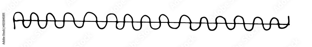 Abstract Border Divider Line Art Hand Drawn Abstract Border Divider Line Art Hand Drawn
