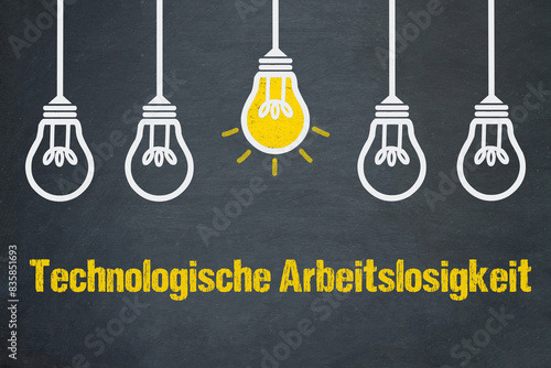 Technologische Arbeitslosigkeit	 photo