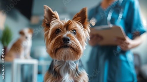 The Yorkshire Terrier at Clinic photo
