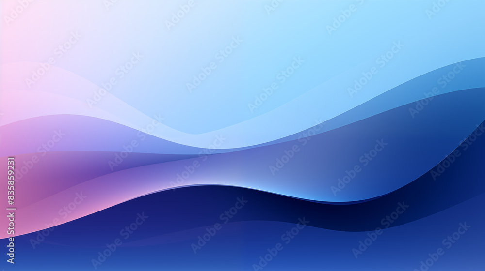 Fototapeta premium abstract blue wave background