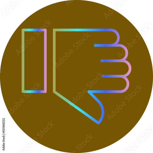 Dislike Icon Design