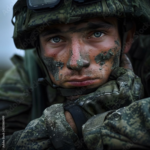 Portrait of a soldier