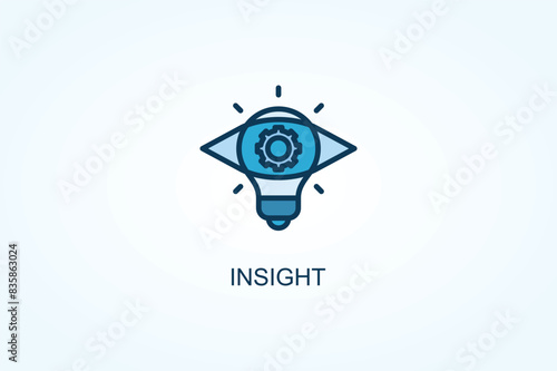 Insight vector  or logo sign symbol illustration