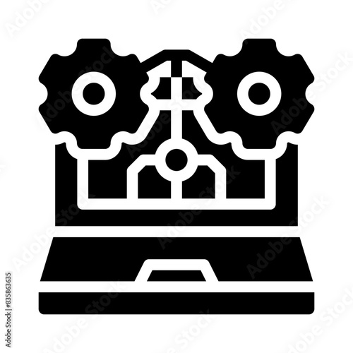 visor glyph icon