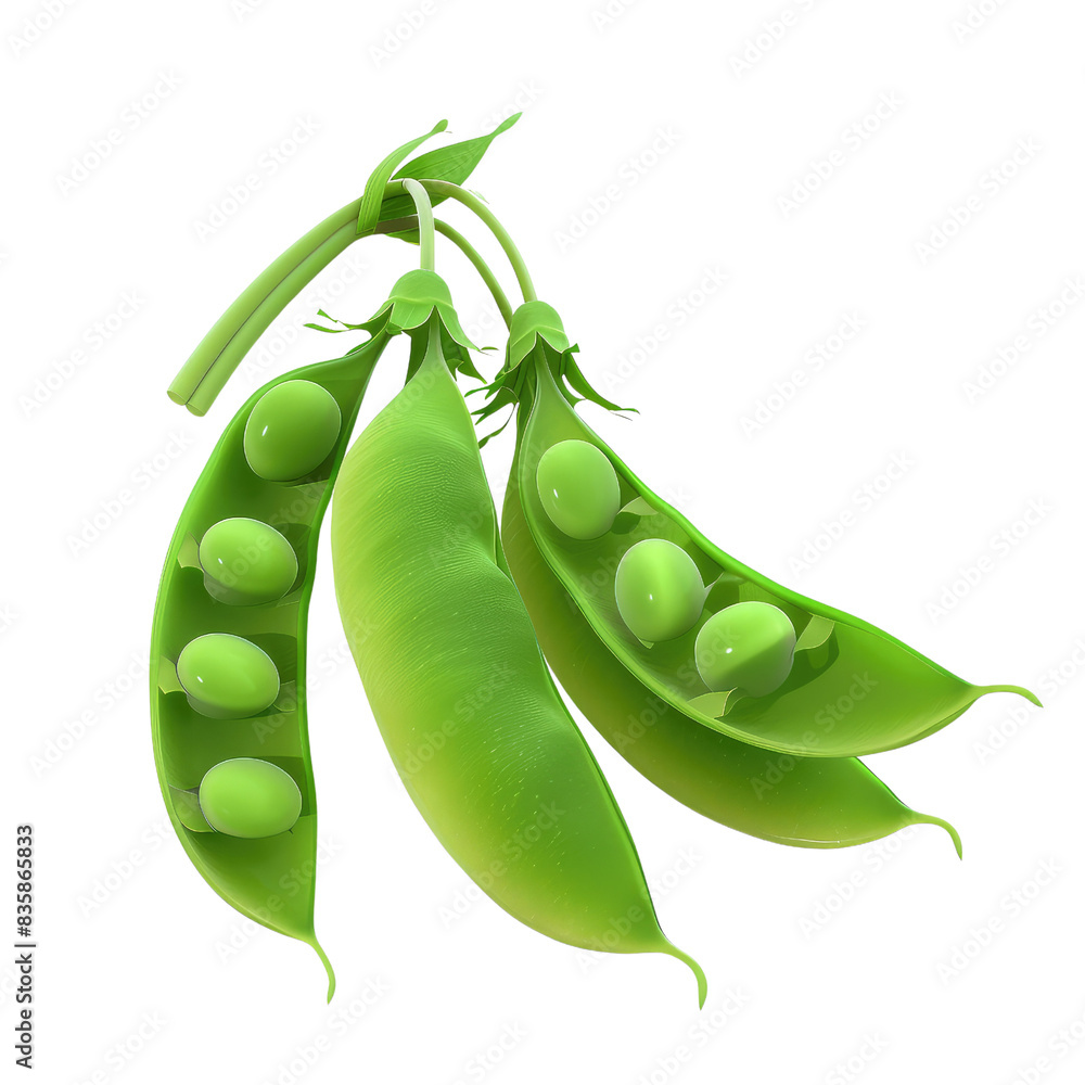 Fresh green peas in pods , isolated on a transparent background.. Perfect for health, organic, food, and vegetable-related projects. Fresh green peas in pods , isolated on a transparent background.. Perfect for health, organic, food, and vegetable-related projects.