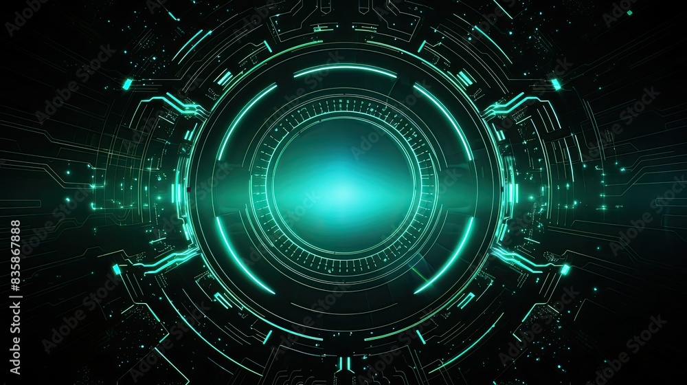 Fototapeta premium technology background